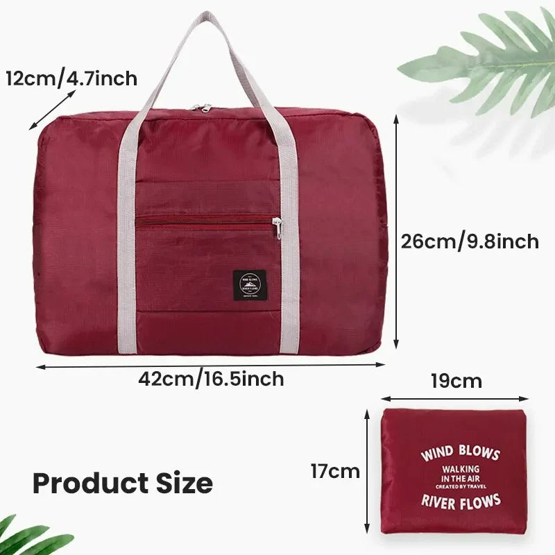 Voyage Élégant – Lightweight Foldable Travel Duffel for the Modern Woman