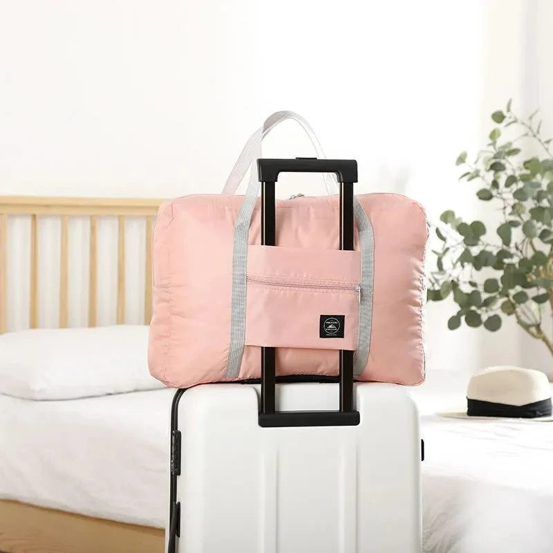 Voyage Élégant – Lightweight Foldable Travel Duffel for the Modern Woman