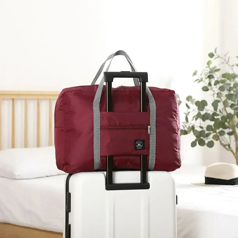 Voyage Élégant – Lightweight Foldable Travel Duffel for the Modern Woman
