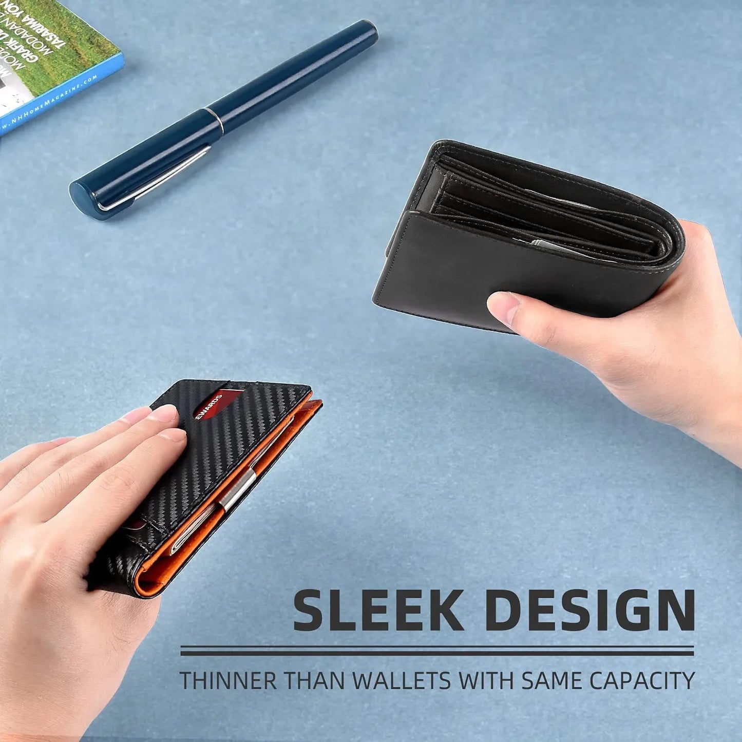 RFID ID Men Wallets