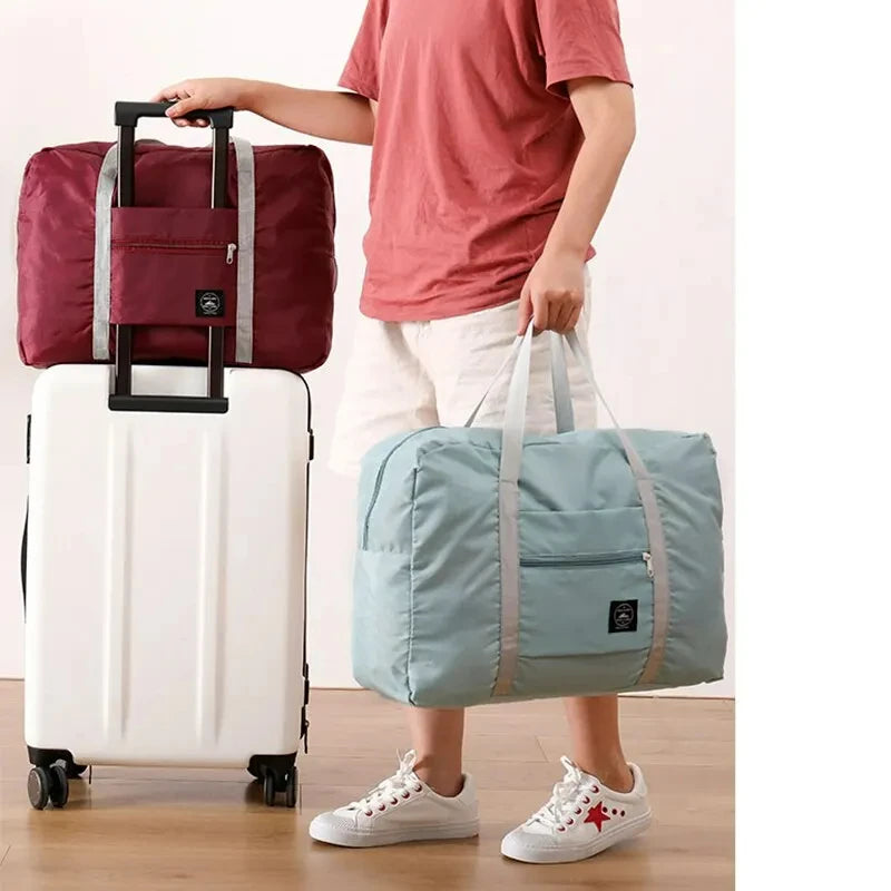 Voyage Élégant – Lightweight Foldable Travel Duffel for the Modern Woman