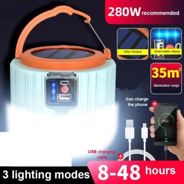 Solar LED Camping Lantern