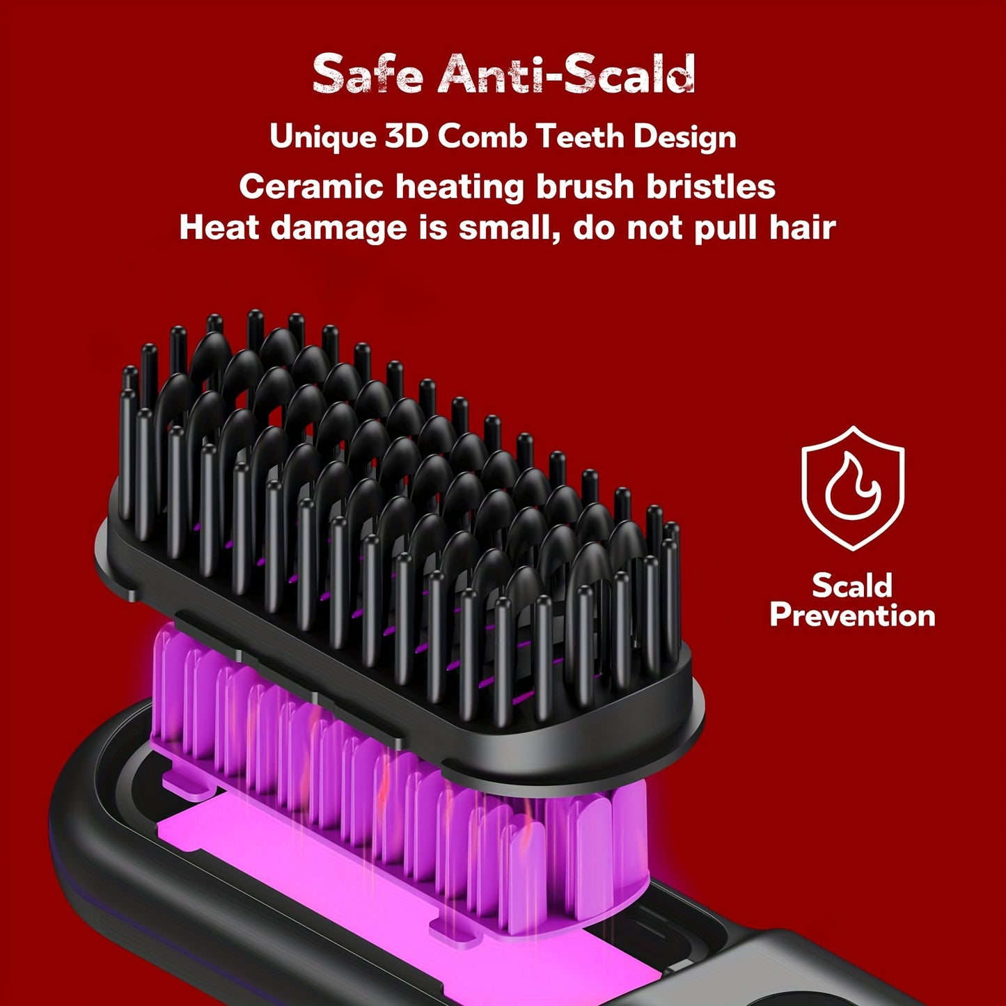 Portable Negative Ion Hot Comb