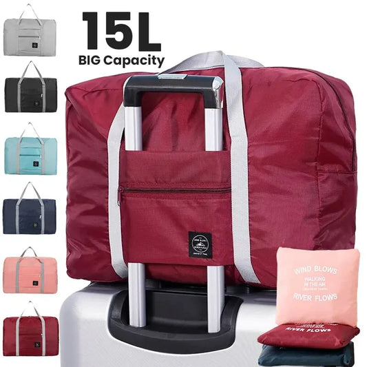 Voyage Élégant – Lightweight Foldable Travel Duffel for the Modern Woman